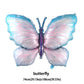 Butterfly Balloons 4 Pieces 40Inch Blue Purple Butterfly Foil Mylar Balloons For Butterfly Themed Party Wedding Birthday Baby Sh