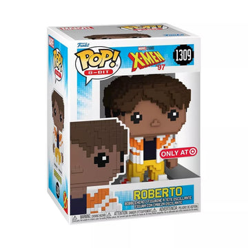 Funko Pop! Marvel: X-Men '97-8-Bit Roberto (Target Exclusive), 74443