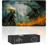 GuardMat - I Am No Man (Stitched) - MTG Playmat - Compatible with Magic The Gathering Playmat - Play MTG, YuGiOh, LOTR Lord of T