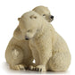Us 5.5 Inch Animal Figurine Two Polar Bear Cubs Collectible Display