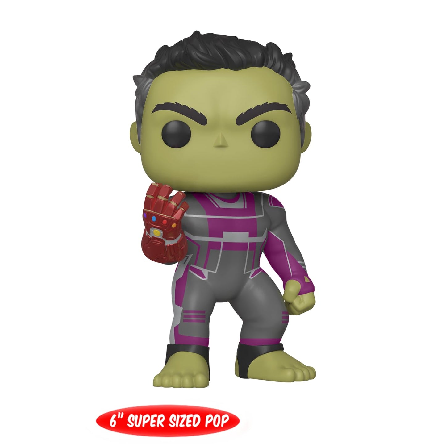 Funko Pop! Marvel: Avengers Endgame - 6' Hulk With Gauntlet, Multicolor, Standard