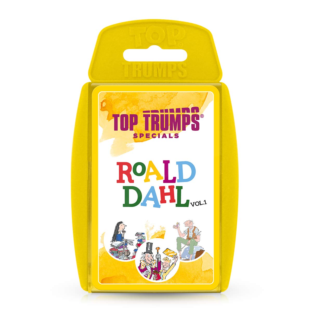 Top Trumps Roald Dahl Vol.1 Specials Card Game  Play with gloriumptious Characters from Matilda  The BFG  Charlie and The Chocolate Factory and Willy Wonka  Gifts for Boys and Girls Aged 6 Plus