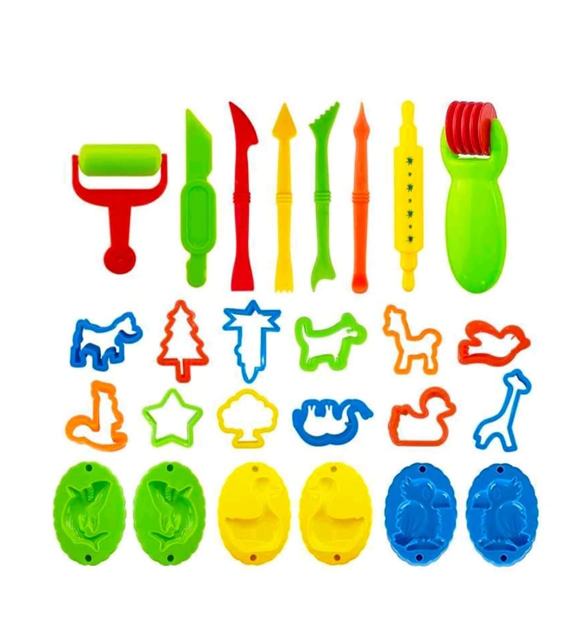 Bestubuy Clay Mould Set Of 26 Pcs