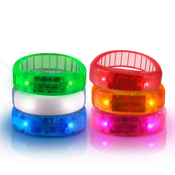 Blinkee Fashion Led Bracelets In Assorted Colors 1 Bracelet