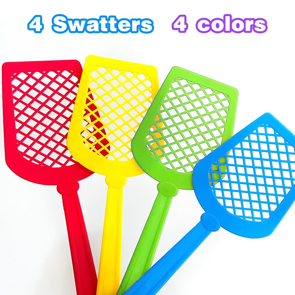 Lachilly Dry Erasable Fly Cards, Diy Swat Educational Learning Game For Kindergarten Classroom, Math Games, Sight Words Games, D