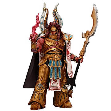 Joytoy 1/18 Action Figure Warhammer 30K Thousand Sons Magnus The Red Primarch Of The Xvth Legion Collectible Gifts,Toys For Kids