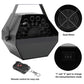 Atdawn Metal Portable Bubbles Machine, Professional Automatic Bubble Maker With High Output For Outdoor/Indoor Use, Wireless Remote Control (Black)