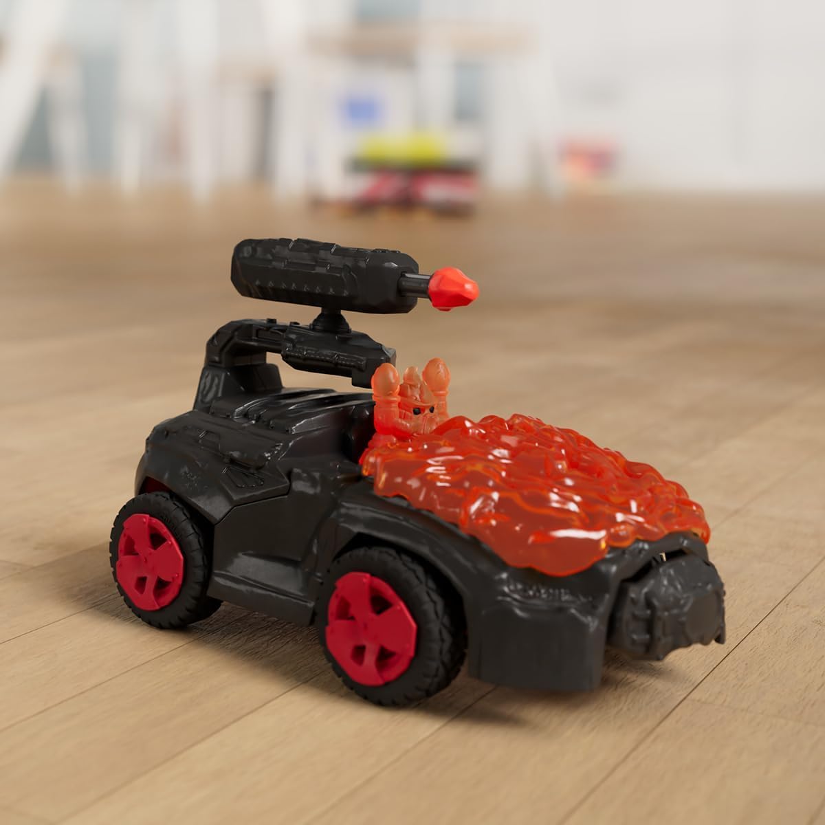 Schleich Eldrador Creatures - 7 Lava CrashMobile with Mini Creature Playset - Pull-Back Action  Shooting Toy Car for Boys and Girls - Cool  Red Fantasy Action Figure for Kids Age 7+