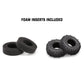 INJORA 1.0 Tires Soft Rubber Crawler Wheel Tires for 1/18 TRX4M SCX24 Gladiator Bronco C10 JLU Deadbolt B17 Axial 1/24 1/18 Trac