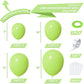 Nisocy Lime Green Latex Balloon Arch Garland Kit,102Pcs 18In 12In 10In 5In For Birthday Wedding Baby Shower Jungle Summer Fruit