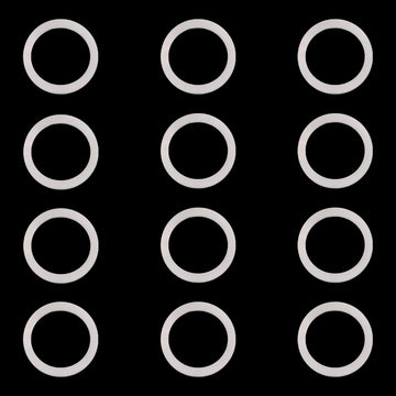 MAGICYOYO Yo-Yo Silicone Response Pads- Clear, Pack of 12 for MAGICYOYO K2 K3