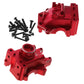 RCMYou Aluminum Gear Box Upgrades Part for 1/8 Sledge 4WD,Front Rear Universal Gear Box Housing, RC Alloy Gearbox Hops up for Sl