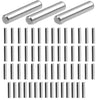 ZDingTech 60PCS 1.5x10mm Dowel Pin,Wltoys 144001 Hinge pin Spare Parts,Wltoys 124017 Hex Wheel Hub Nut Pins RC Car for WLtoys 12