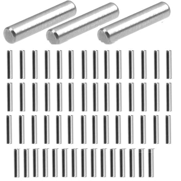 ZDingTech 60PCS 1.5x10mm Dowel Pin,Wltoys 144001 Hinge pin Spare Parts,Wltoys 124017 Hex Wheel Hub Nut Pins RC Car for WLtoys 12