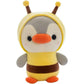 Cute Duck/Penguin Stuffed Animal in Costume Adorable Plushies Wearing Outfit Plush Toys Great for Kids and Lovers Stuffed Penguin Animals 10 Inch (Bee)