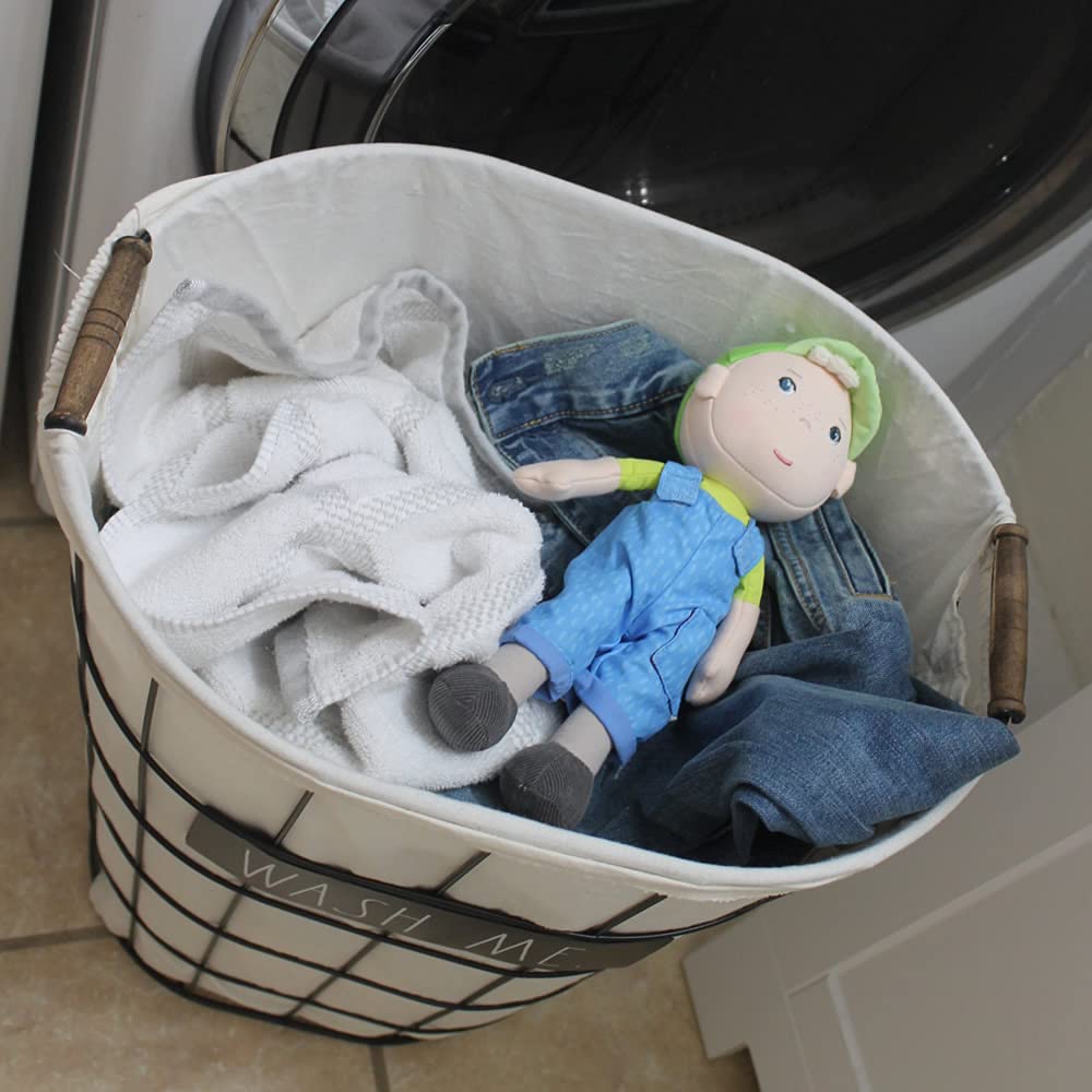 Haba Snug Up Soft Doll Till - 10' Soft Boy Doll With Blonde Hair (Machine Washable)