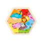 Bnf Wooden Infant Puzzles Cute For Kids Beginner Preschool Educational Activity Patternbaby | Toys For Baby | Developmental Baby