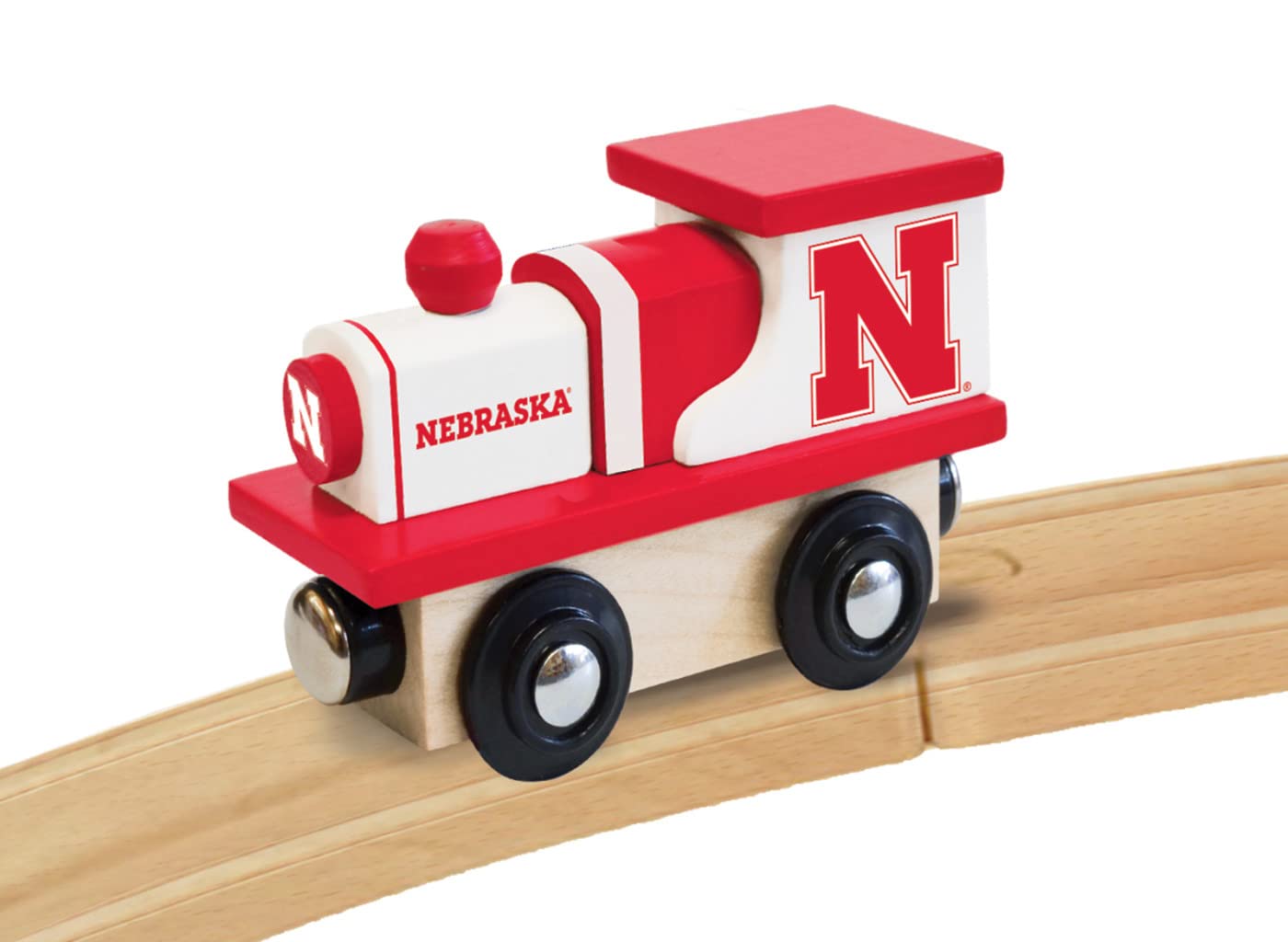 MasterPieces NCAA Nebraska Cornhuskers Toy Train - enhanced Quality  Educational  and Fun Activity for Kids and Families - Great Gift Idea for Holidays  Birthdays  and Everyday Playtime