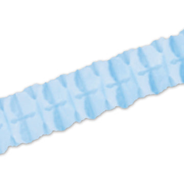 Pkgd Leaf Garland (lt blue) Party Accessory (1 count) (1/Pkg)