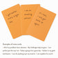 Mal Paper Kids Affirmation Card Deck - 52 Pack | Great For Mindfulness Challenge, Mantras, Meditation Tools, Inspirational Cards