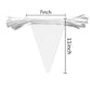 Consummate 100 Feet White Blank Pennant Banners Flags String Hanging Triangle Bunting Diy Flags For Grand Opening,Wedding,Kids B