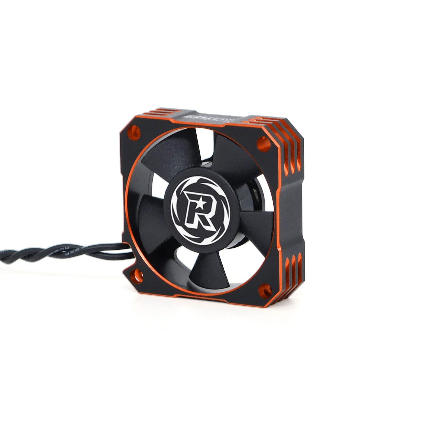 RC Motor Cooling Fan 21000RPM Brushless RC Motor Heatsink 8.4V ESC Cooling Fan Heat Dissipation for 1/10 1/12 1/8 RC Car Orange