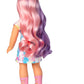 American Girl Truly Me 18-Inch Doll 116 With Light-Blue Eyes, Wavy Purple-And-Pink Hair, Light Skin With Warm Olive Undertones, Tie Dye T-Shirt Dress