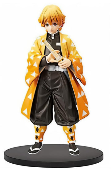 Unyks Star Zenitsu Agatsuma Action Figure 15 Cm Demon Slayer Anime Toy | Anime Action Figure Pvc Collectible For Kids - Zenitsu 