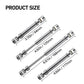Generic Metal Alloy Universal 1/10 Rc Drive Shaft 2Pcs Upgrades Accessories For 1/10 Rc Crawler Car Trx4 Axial Scx10 Trx4 Drives