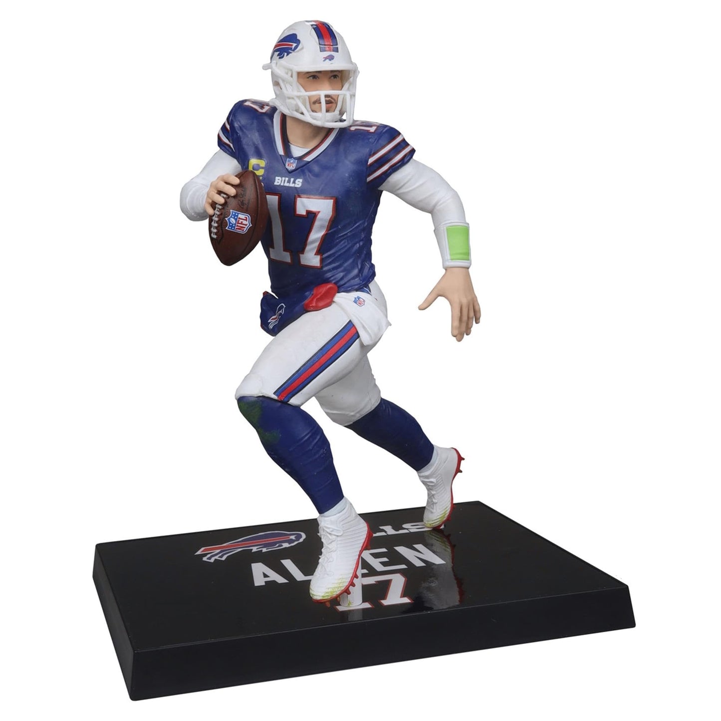 McFarlane Toys NFL Josh Allen 7" Figure - Buffalo Bills, Multicolor, Plastic, Model 787926103779