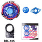 Anliv Art Gyros 6 Pack Bey Burst Battling Tops Metal Fusion Starter Set With Stickers Two Launchers
