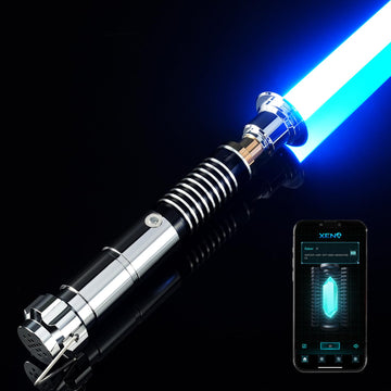 DAMIENSABER Upgrade RGB3.0 Smooth Swing Motion Control Dueling Light Saber, 16 Sound Fonts Luke Light Saber with 16 RGB Solid an