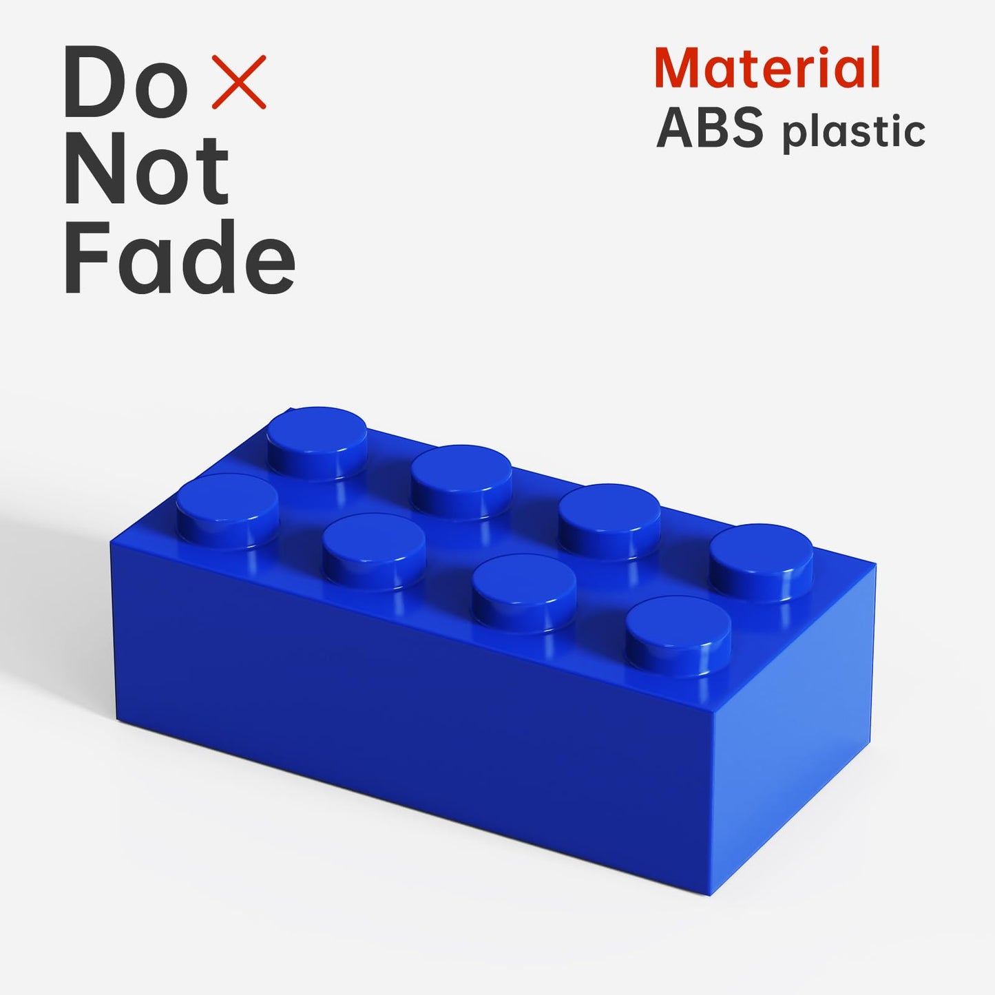 Classic Building Bricks 100 Pieces 2X4 Blue, Classic Brick Block Parts And Pieces 3001, Compatible With Lego, Age 6+ Creative Bu