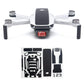 Wrapgrade Skin Compatible With Dji Mavic Mini | Accent Color (Stealth Black)