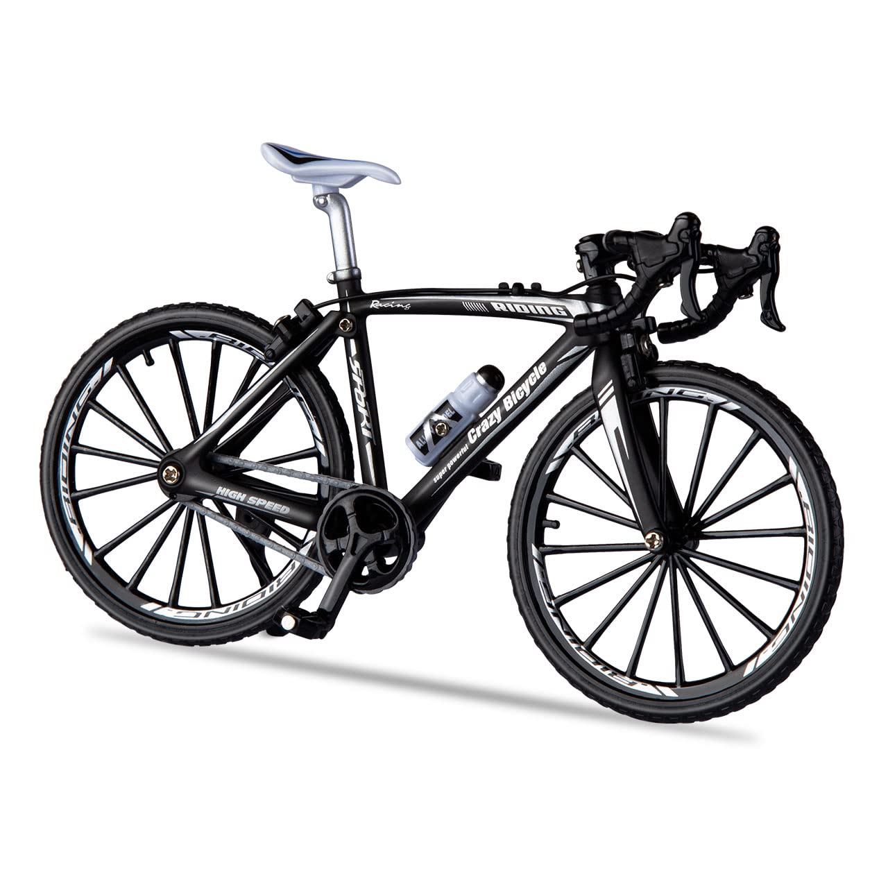 1:10 Scale Die-Cast Alloy Mini Mountain Bike Bicycle Model Toy Desktop Decoration Crafts For Cycling Lovers Bike Racers Athletes
