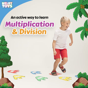 Dino Stomp Multiplication Game I Includes 144 Multiplication Flash Cards And 144 Division Flash Cards | Math Games For Kids 8-12 I 2Nd, 3Rd, 4Th Grade Multiplication Games