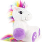 PLUSHIBLE Unicorn Stuffed Animal - Giant 34" Plush Toy, Rainbow Hair, Fluffy, Purple - Perfect Valentine's Gift for Kids