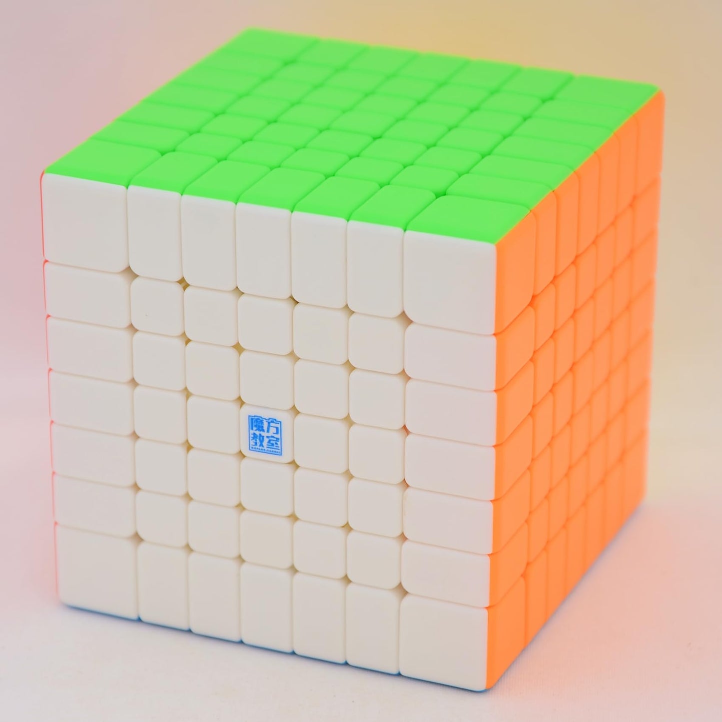 Bukefuno Moyu Meilong 7X7 Speed Puzzle Cube Mfjs 7X7 V2 Magic Cubes Moyu Cube Stickerless Meilong 7X7X7 Cubing Classroom Speed Education Toys