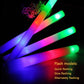 Foam Glow Sticks 110 Pcs,Glow In The Dark Party Supplies Light Up Batons Party Favors With 3 Modes Colorful Flashing For Party Wedding Birthday Concert Halloween Christmas