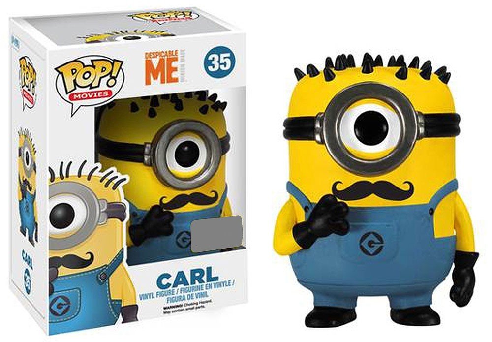 Funko Pop! Despicable Me 2 Mustache Carl EE Excl