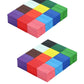 Authfort Colorful Wooden Blocks Set, Boys And Girls Game Educational Play Building And Stacking Toy 12 Color (240 Pieces)