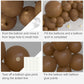 Tuparka 102 Pcs Brown Balloons 18 12 10 5 Inch Balloons Garland Arch Kit Coffee Balloons For Birthday Wedding Baby Shower Anniversary Party Decor