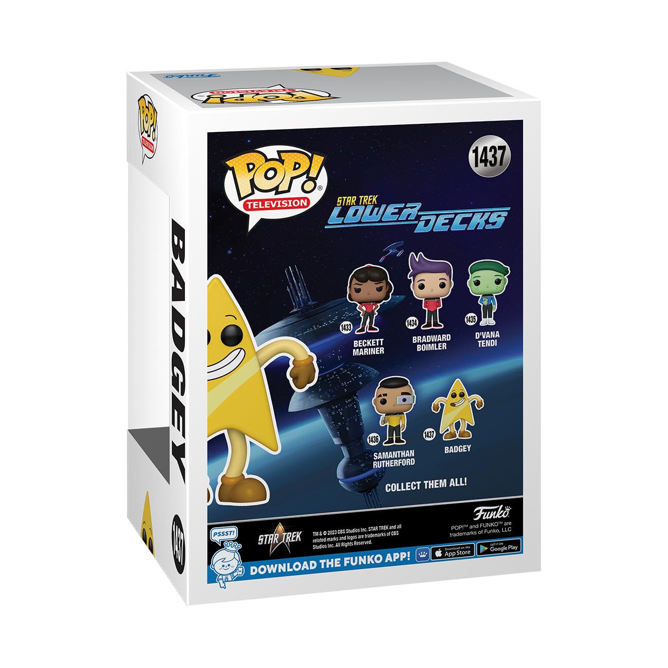 Funko Pop! Tv: Star Trek Ld - Badgey - Collectable Vinyl Figure - Gift Idea - Official Merchandise - For Kids & Adults - Cartoons Fans - Model Figure For Collectors And Display