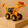 Storio Friction Bulldozer Truck Construction Vehicle Toy | Push & Go | 180 Degree Rotatable Excavator Bulldozer | Rubber Wheel H