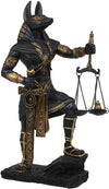 Ebros Ancient Egyptian God Anubis With Scales Of Justice Statue Gods Of The Dead And Afterlife Weighing The Heart Against Ostric