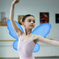 Nenmatte Fairy Girls Wings,Butterfly Wing Costumes For Birhday Party,Sparkle Angel Wings Halloween Costume Dress Up For Kids Women (Blue)