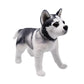 Yonlit Lifelike Husky Dog Stuffed Animal Simulated Plush Puppy Toy Doll Super Realistic Grey Dogs Act Like Real Excellent Gifts For Kids Birthday Party Dog Collection 12 Inches (Husky)