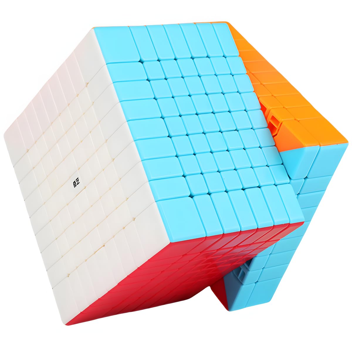 LiangCuber QY Cube de vitesse 9x9 sans autocollant 75 mm 9x9x9 Cube puzzle magique (version 2021 LiangCuber QY Cube de vitesse 9x9 sans autocollant 75 mm 9x9x9 Cube puzzle magique (version 2021