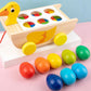 Merishopp 40X Building Blocks Sorting Cognition Wooden Gift For Preschool Childhood| Educational Toy For Kids | Fun & Learning T