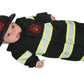 Baby'S Firefighter Fireman Costume Bunting For Dress Up And Halloween - Fireman Bunting